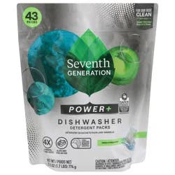 Seventh Generation™ Ultra Power Plus Fresh Citrus Scent Dishwasher Detergent Packs
