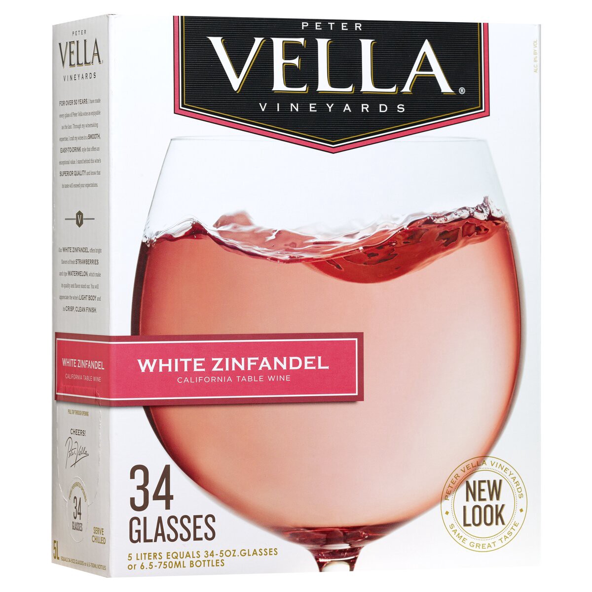 slide 2 of 5, Peter Vella Vineyards Box Wine, 5 liter