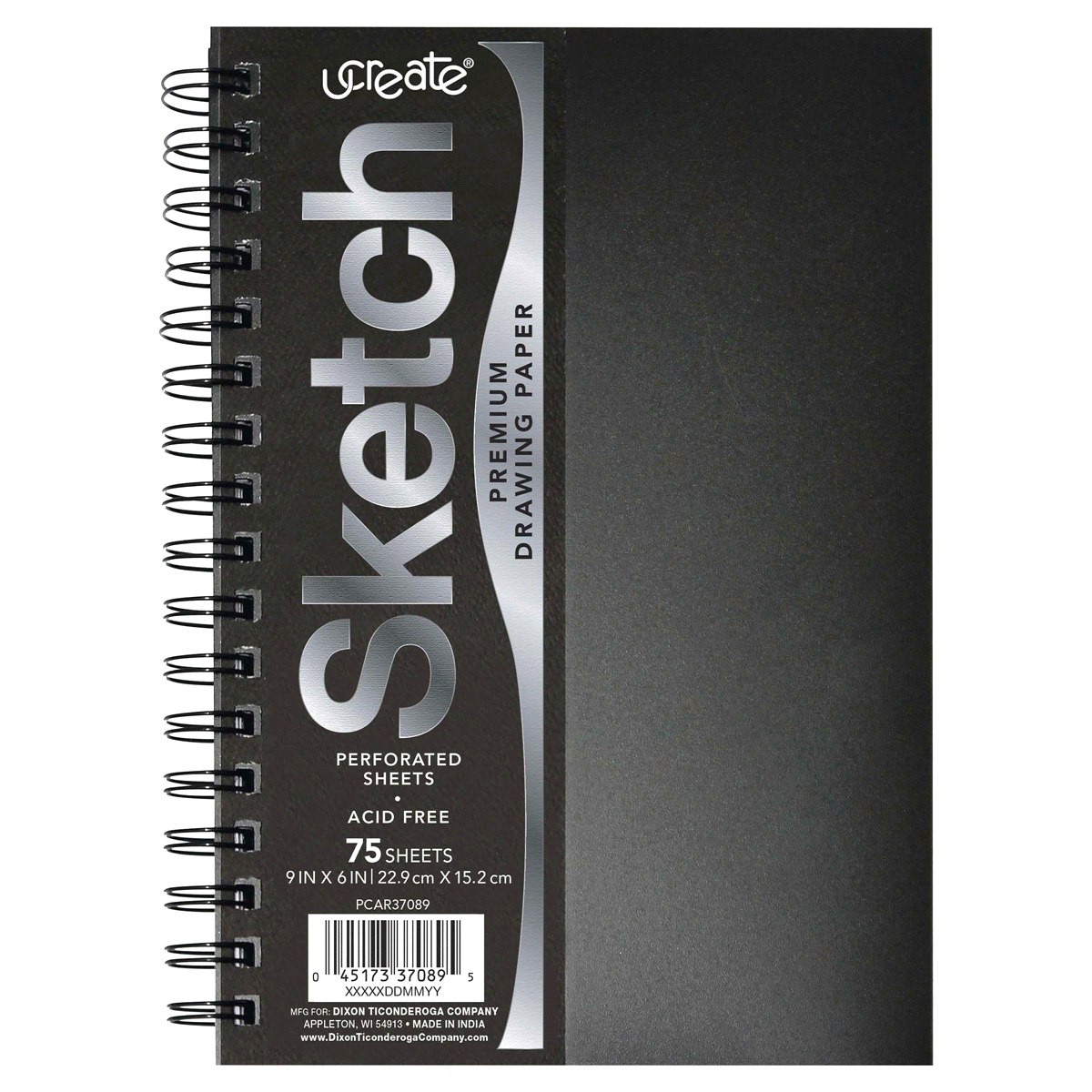 slide 1 of 1, Pacon UCreat Poly Cover Sketch Book, 75 ct