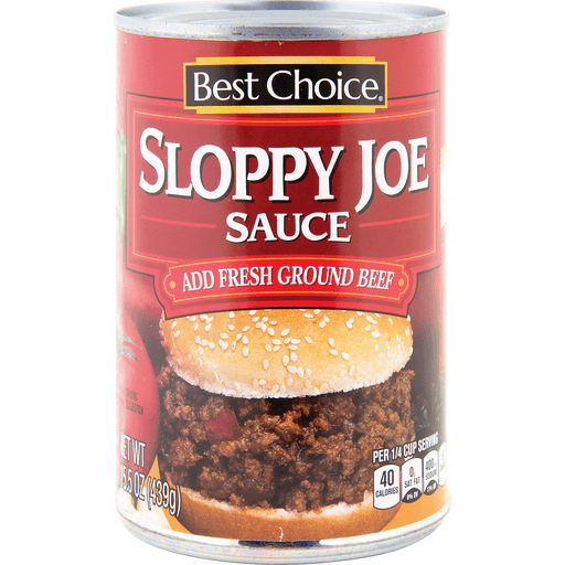 slide 1 of 1, Best Choice Sloppy Joe Sauce, 15.5 oz