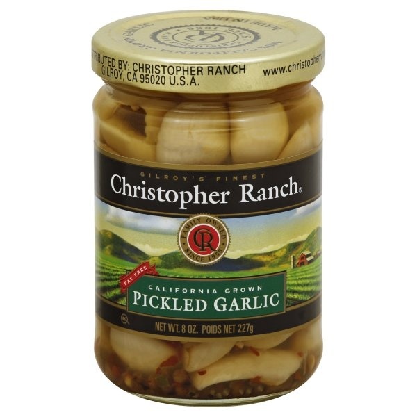 slide 1 of 1, Christopher Ranch Pickled Garlic, Pre-Packed, 8 oz