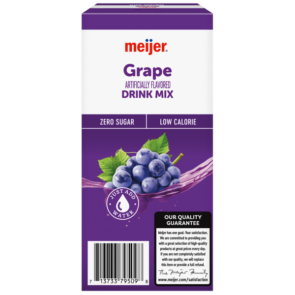 slide 23 of 29, Meijer Grape Drink Mix, 6 Count, 6 ct