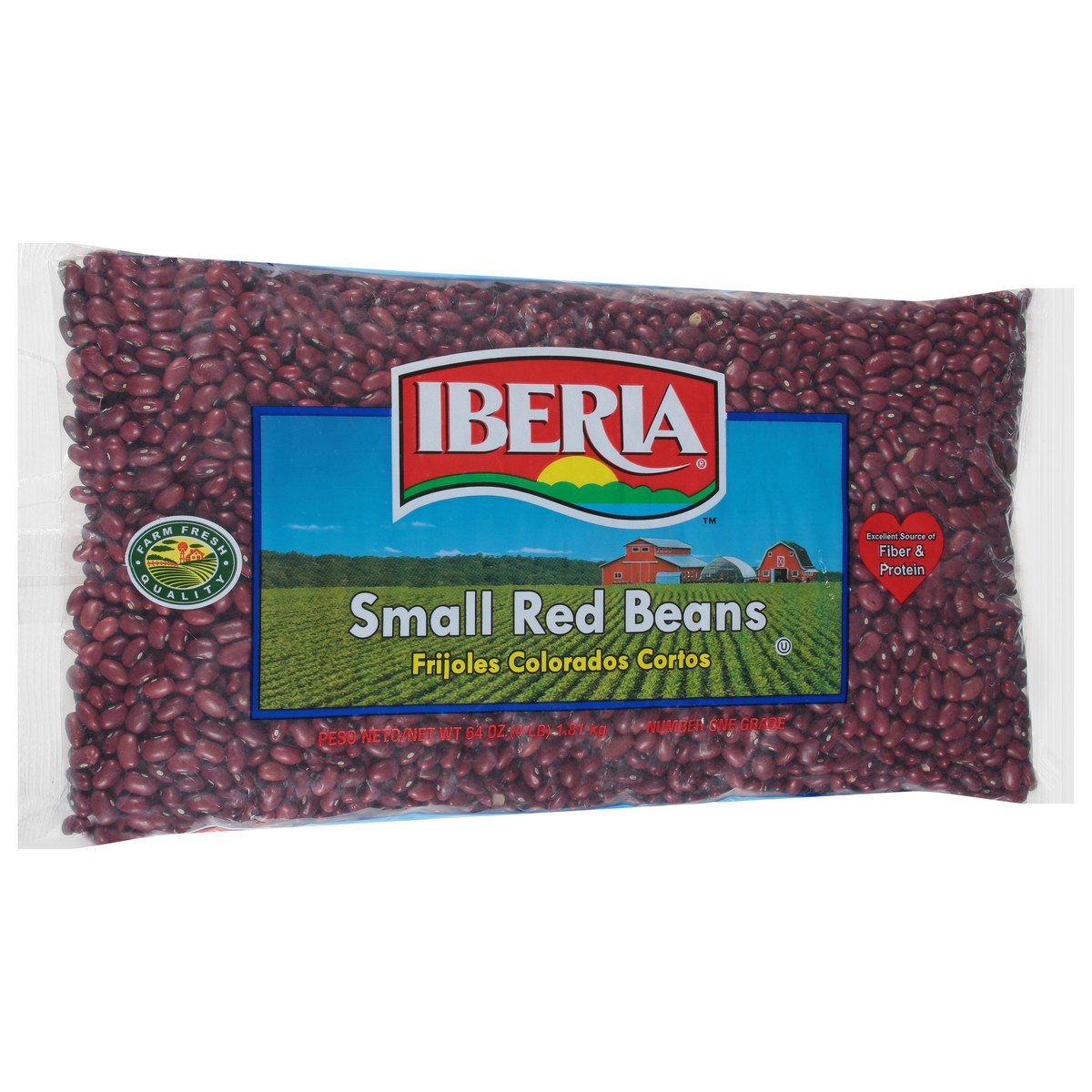 slide 5 of 14, Iberia Red Beans - Small, 64 oz