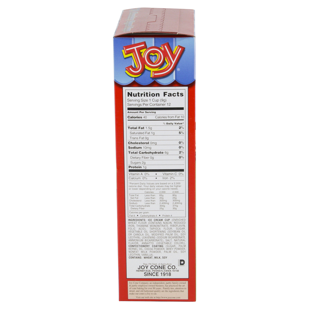 slide 4 of 6, Joy Chocolatey Dipped Cups, 12 ct; 3.5 oz