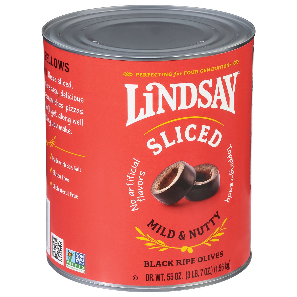 slide 9 of 9, Lindsay Sliced Black Ripe Olives 55 oz, 55 oz