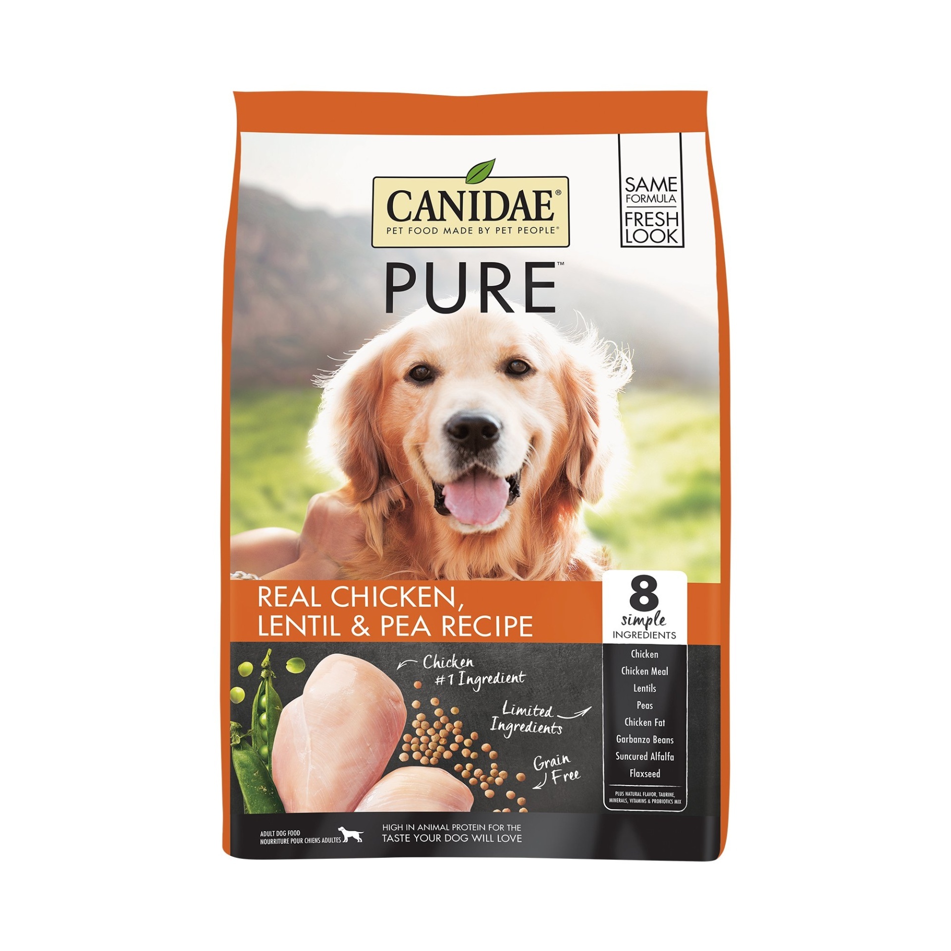 slide 1 of 1, CANIDAE Pure Ridge Formula with Fresh Chicken Dry Dog Food, 12 lb