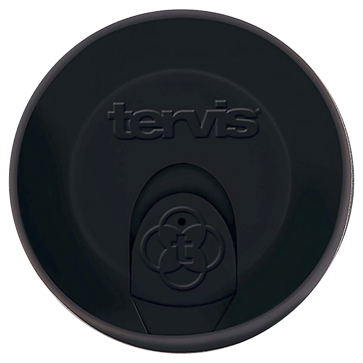 slide 1 of 1, Tervis Black Travel Lid for Tumbler, 16 oz