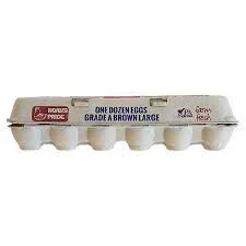 Weis Quality Grade A Large Brown Dozen Eggs