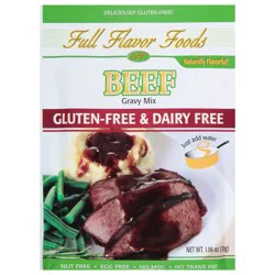 Full Flavor Foods Gluten-Free & Dairy Free Beef Gravy Mix 1.06 oz