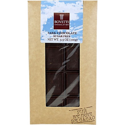 slide 1 of 1, Bovetti Dark Chocolate Sugar-Free, 100 gram