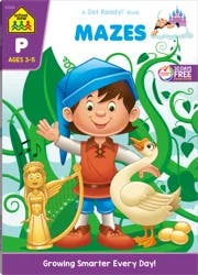 School Zone Mazes Workbook