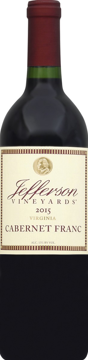 slide 2 of 2, Jefferson Vineyards Cabernet Franc 750 ml, 750 ml