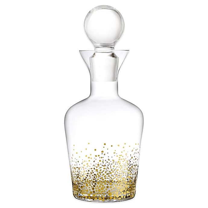 slide 1 of 1, Fitz and Floyd Luster Decanter - Gold, 1 ct