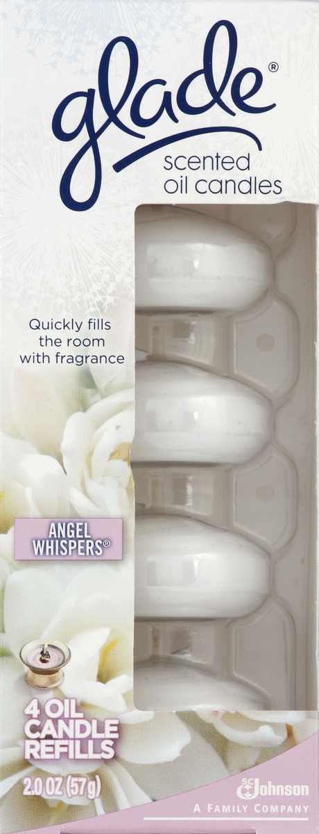 slide 1 of 4, Glade Candle Refills 4 ea, 4 ct