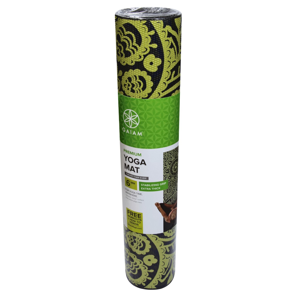 slide 2 of 3, Gaiam Yoga Mat 1 ea, 1 ct