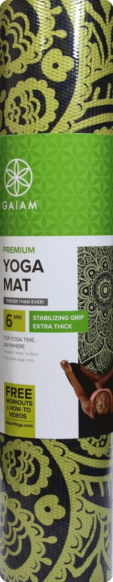 slide 1 of 3, Gaiam Yoga Mat 1 ea, 1 ct