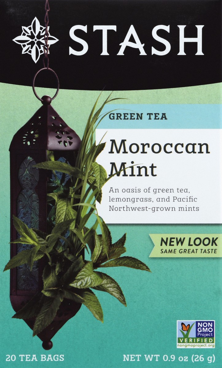 slide 5 of 6, Stash Green Tea Bags, Moroccan Mint - 20 ct, 20 ct