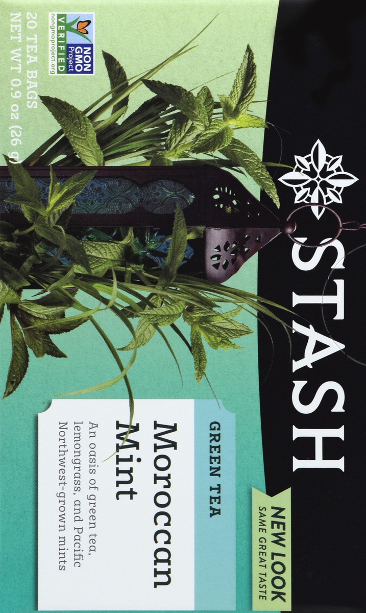 slide 6 of 6, Stash Green Tea Bags, Moroccan Mint - 20 ct, 20 ct