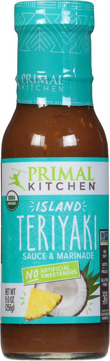 slide 7 of 9, Primal Kitchen Island Teriyaki Sauce & Marinade 9.0 oz, 9 oz