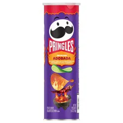 Pringles Potato Crisps, Lunch Snacks, On-the-Go Snack, Enchilada Adobada, 5.5oz Can, 1 Can