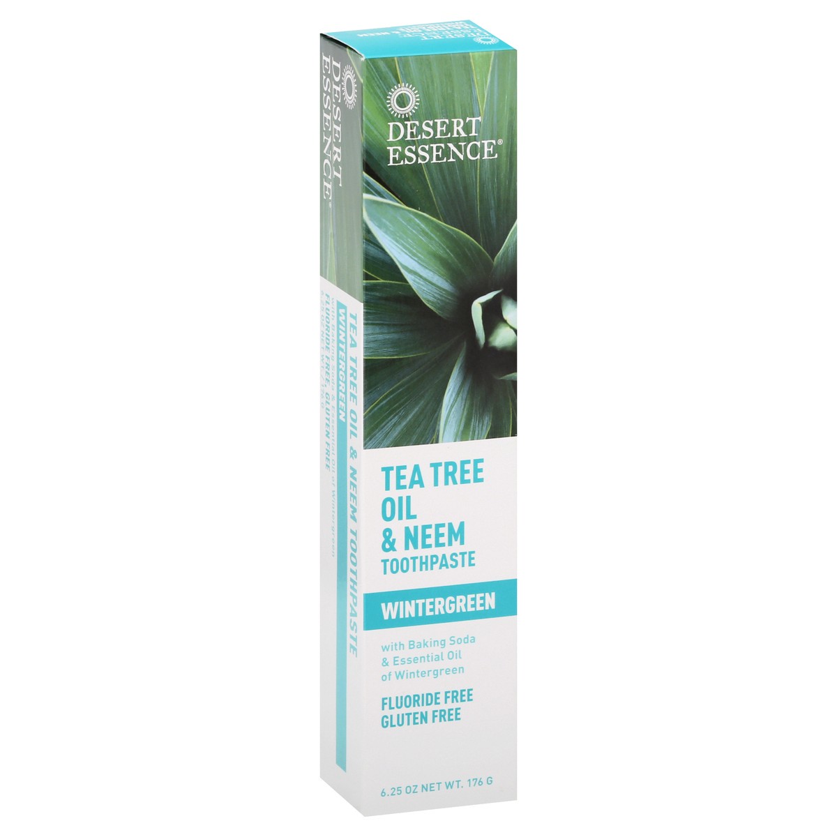 slide 9 of 11, Desert Essence Tea Tree Oil & Neem Wintergreen Toothpaste, 6.25 oz