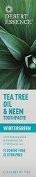 Desert Essence Tea Tree Oil & Neem Wintergreen Toothpaste