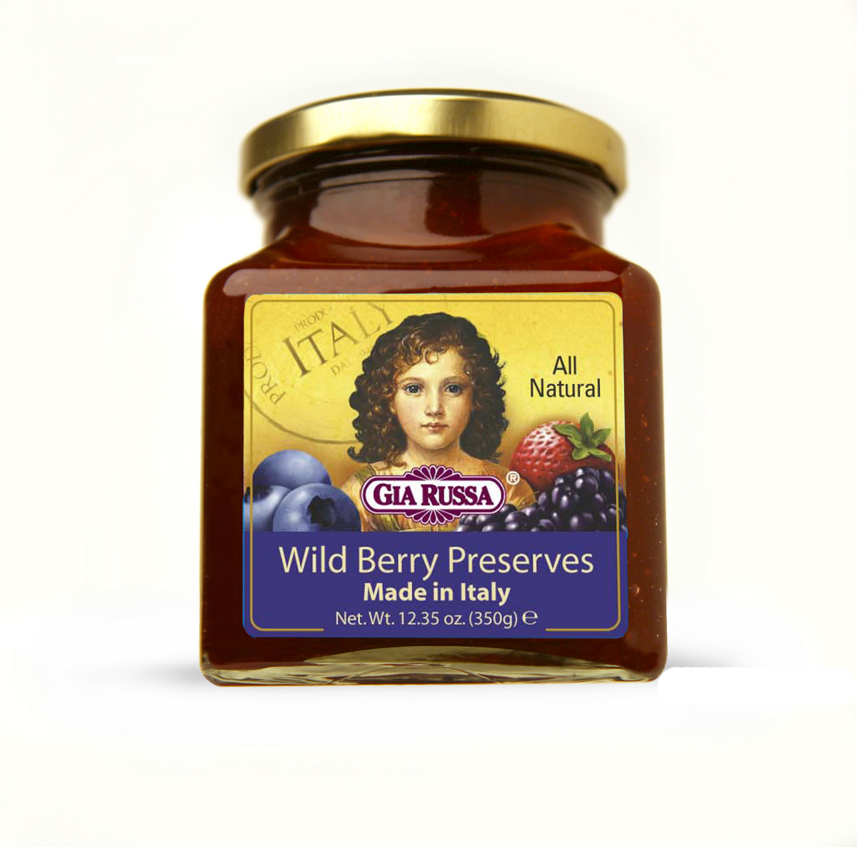slide 1 of 1, Gia Russa Wild Berry Preserves, 12.5 oz