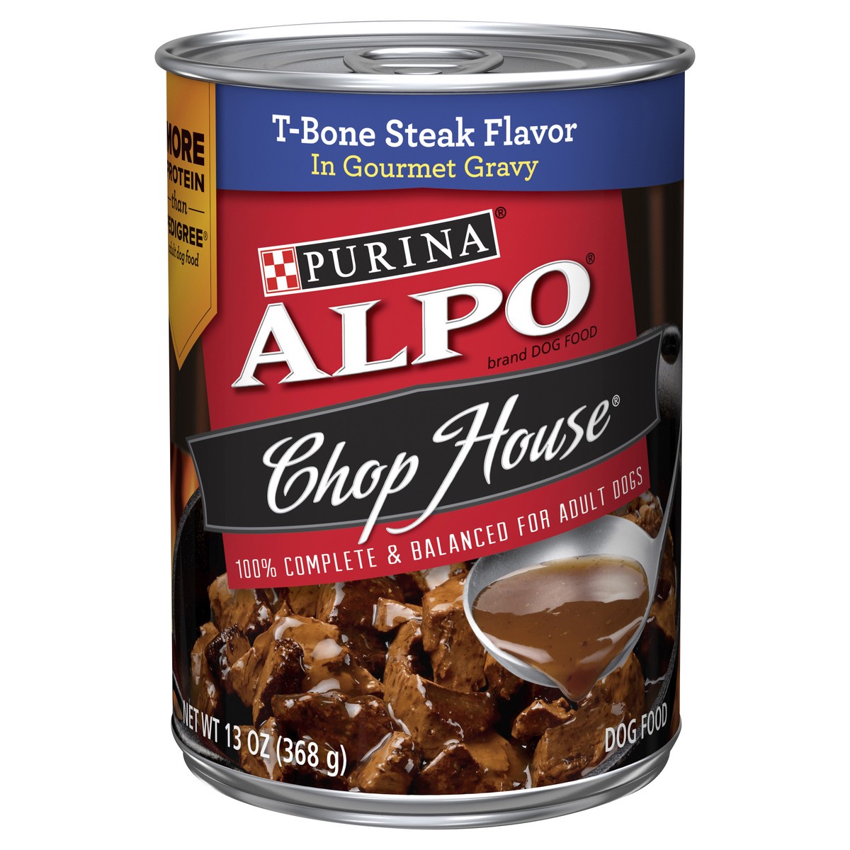 slide 2 of 8, ALPO Chop House Dog Food 13 oz, 13 oz