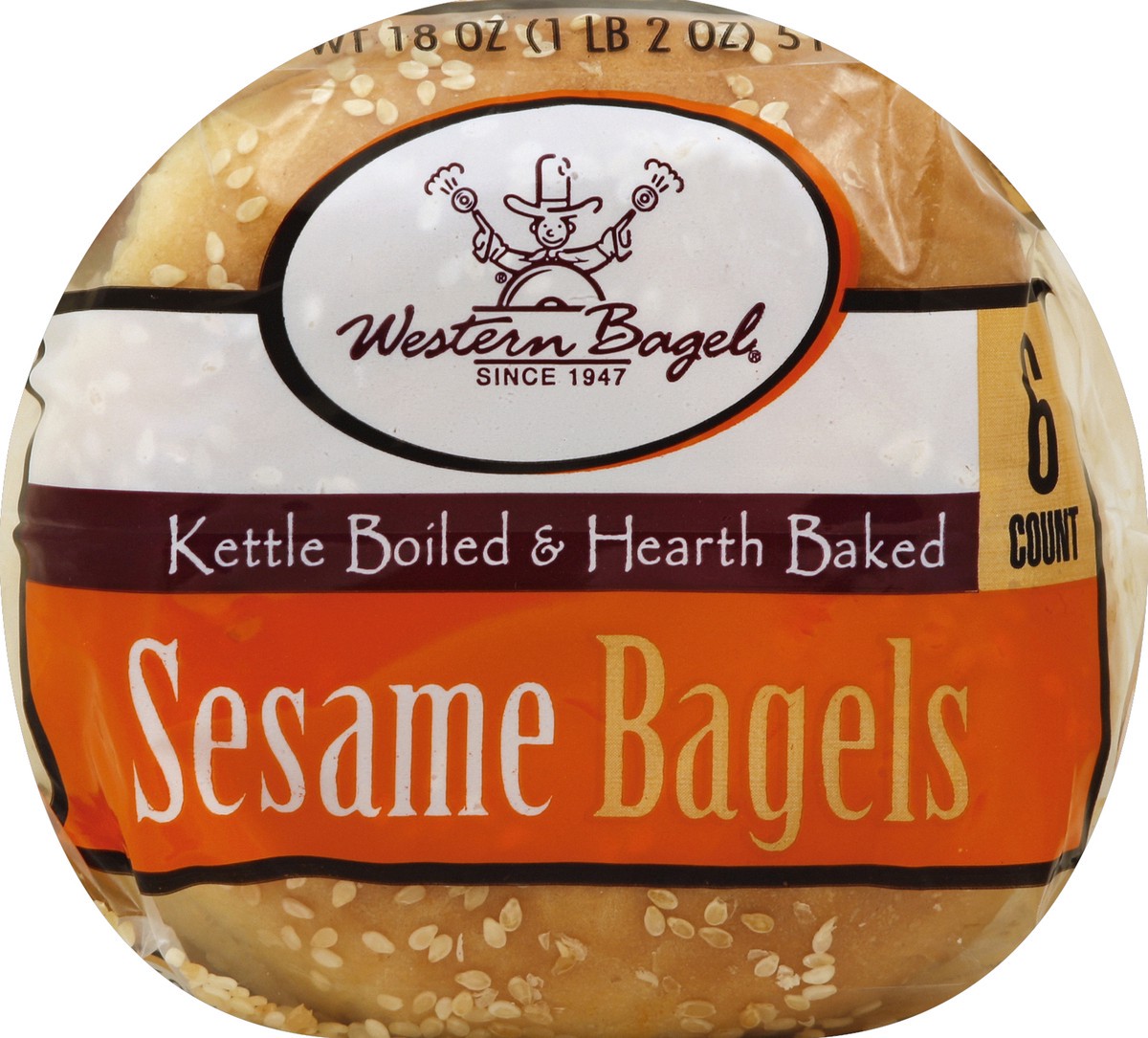 slide 4 of 5, Western Bagel Bagels 6 ea, 6 ct