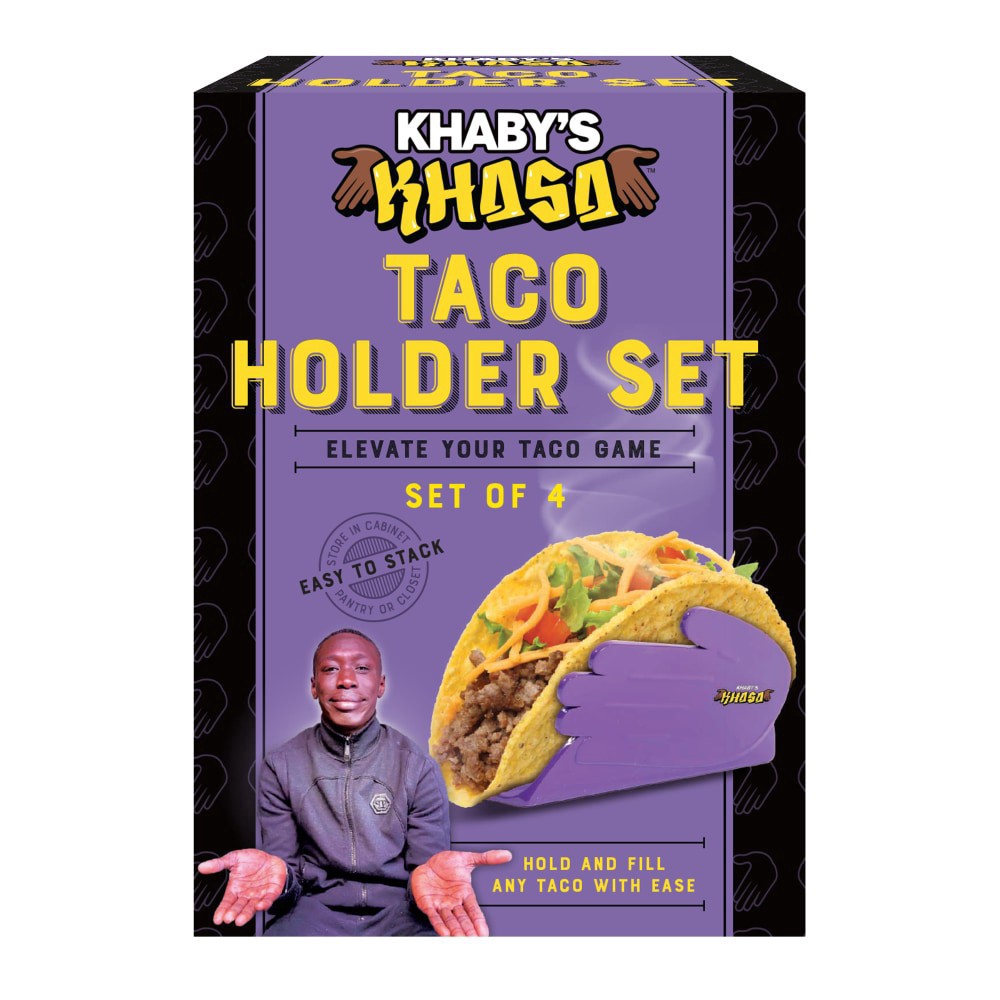 slide 2 of 5, Khaby's Khasa™ Taco Holder Set, 4 ct