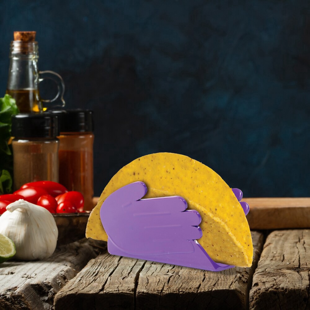 slide 3 of 5, Khaby's Khasa™ Taco Holder Set, 4 ct