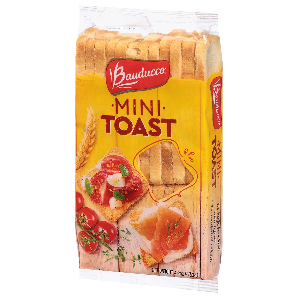 slide 7 of 14, Bauducco Mini Toasts, 4.2 oz