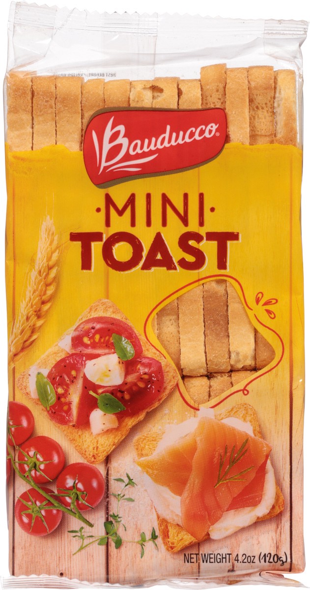slide 8 of 14, Bauducco Mini Toasts, 4.2 oz