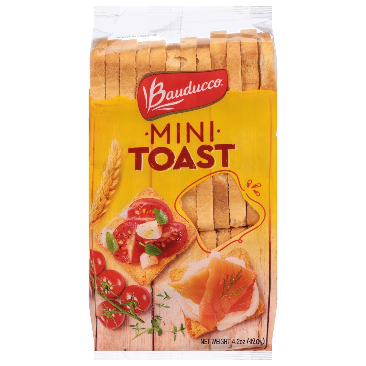 slide 11 of 14, Bauducco Mini Toasts, 4.2 oz