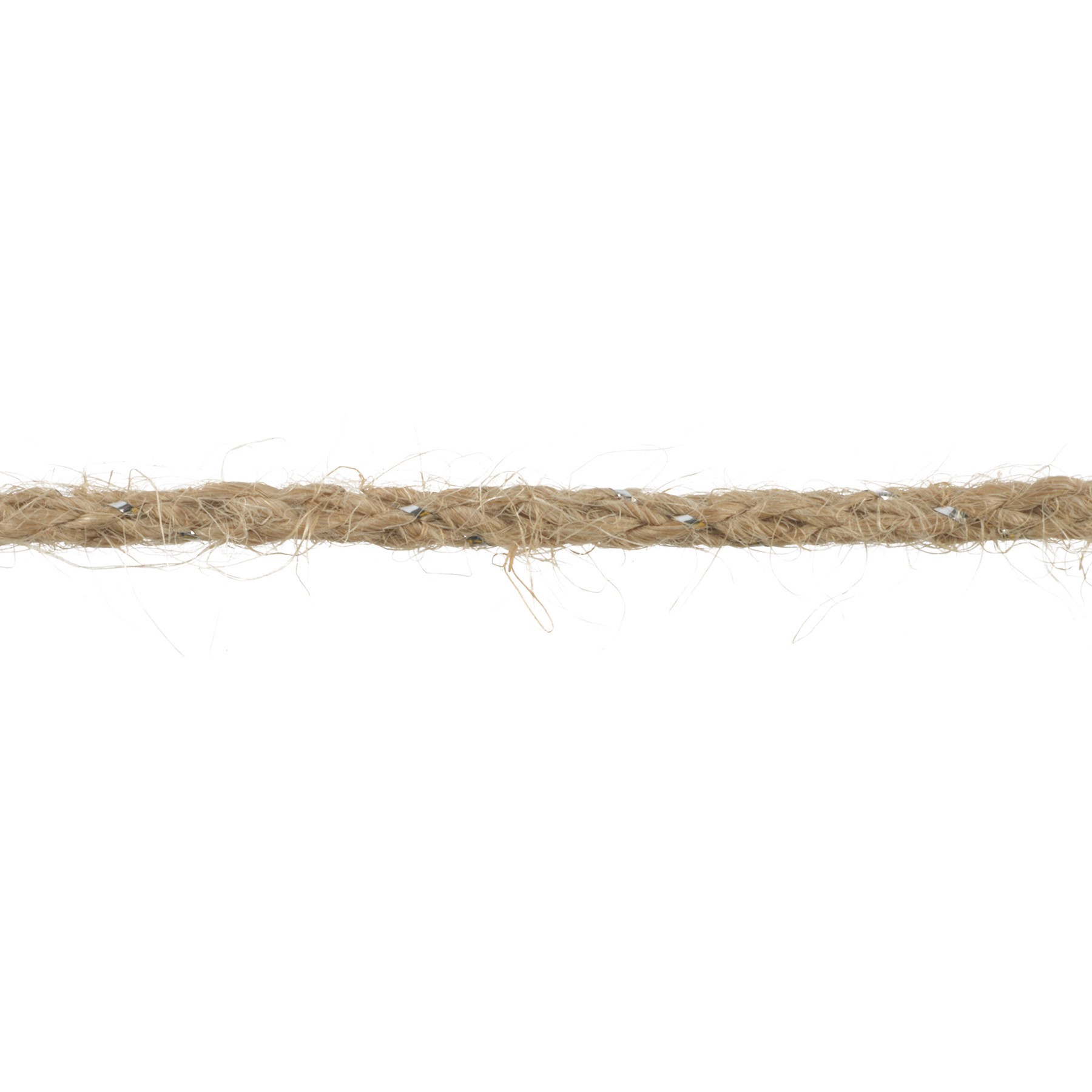 slide 3 of 5, 0.15" X 10yd. Metallic Jute Trim Ribbon By Celebrate It, 0.15 in x 10 yd