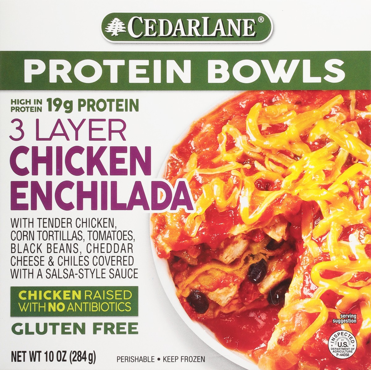 slide 6 of 11, Cedarlane Bowl Chicken Enchilada, 10 oz