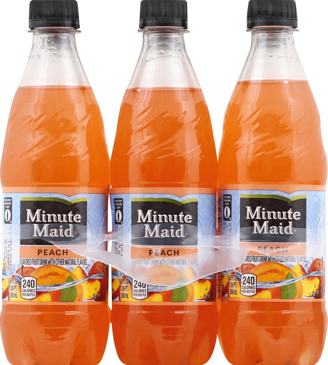 slide 3 of 4, Minute Maid Fruit Drink - 6 ct, 101.40 fl oz