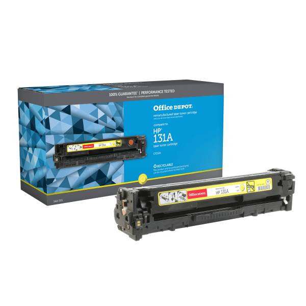 slide 1 of 1, Office Depot Od131Ay Remanufactured Toner Cartridge Replacement For Hp Cf212A Yellow, 1 ct