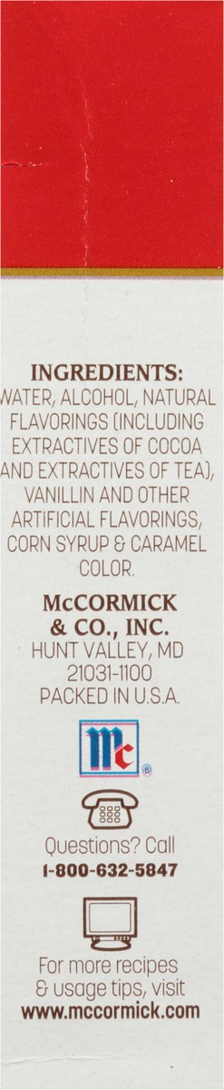 slide 8 of 9, Mccormick Rich Vanilla Flavor, 2 fl oz