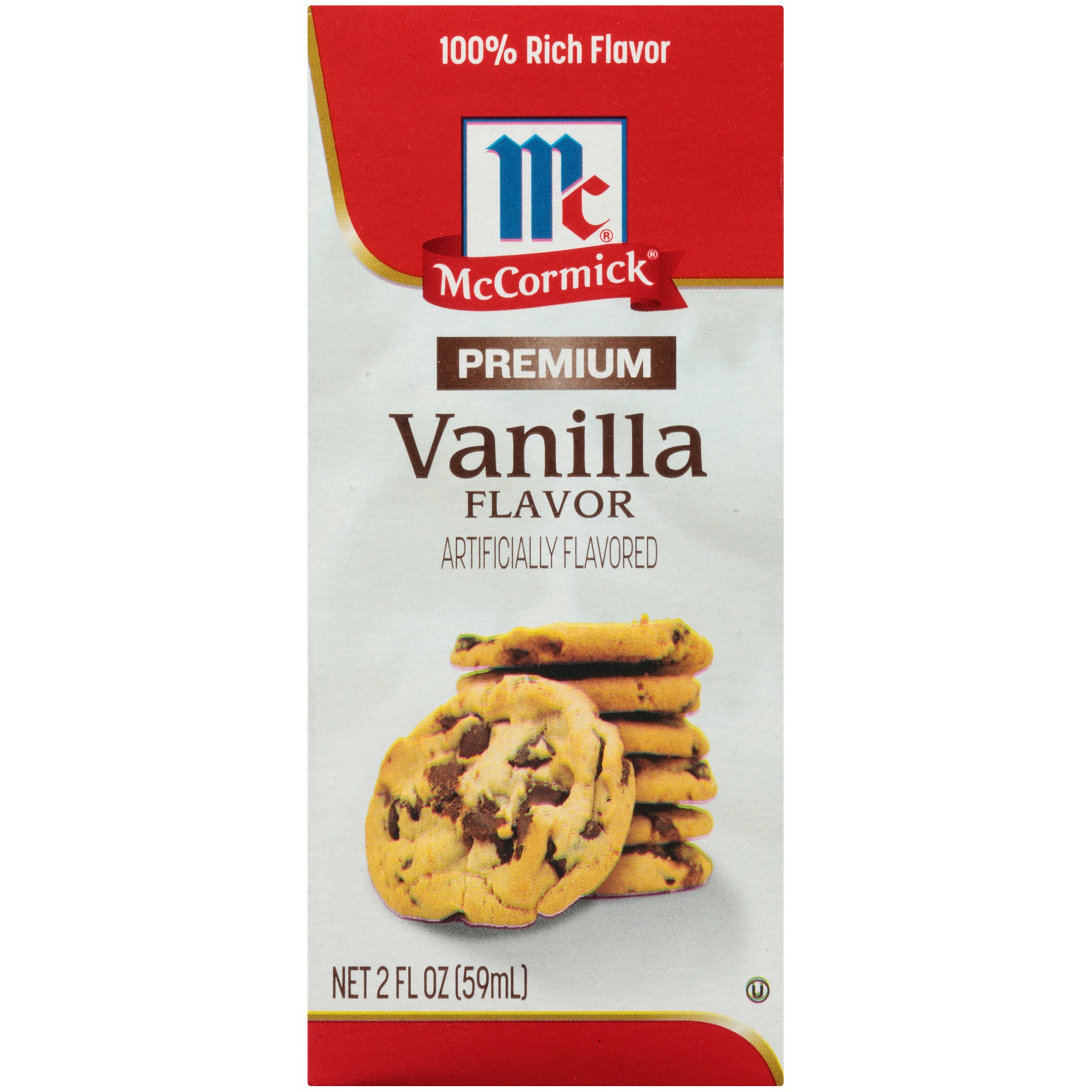 slide 1 of 9, Mccormick Rich Vanilla Flavor, 2 fl oz