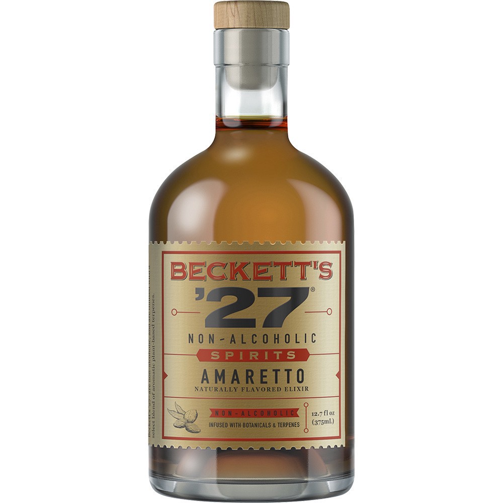 slide 1 of 1, Beckett's 27 N/a Amaretto, 375 ml