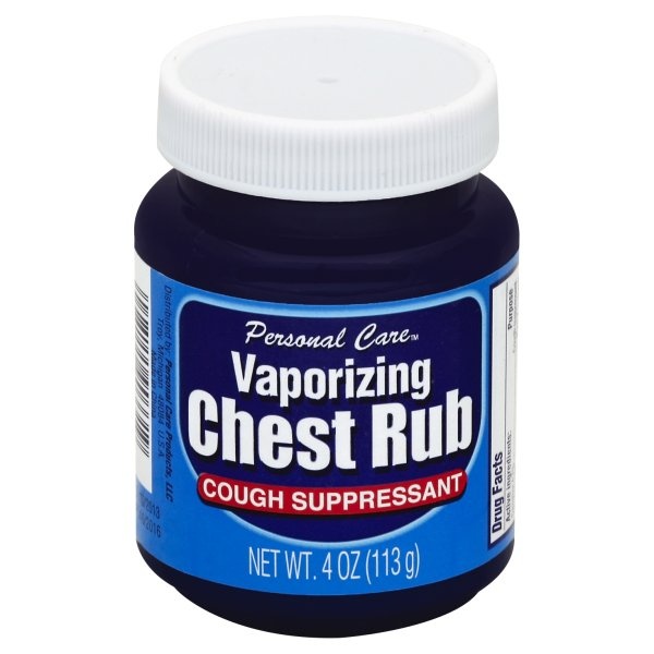 slide 1 of 1, Personal Care Vaporizing Chest Rub, 4 oz