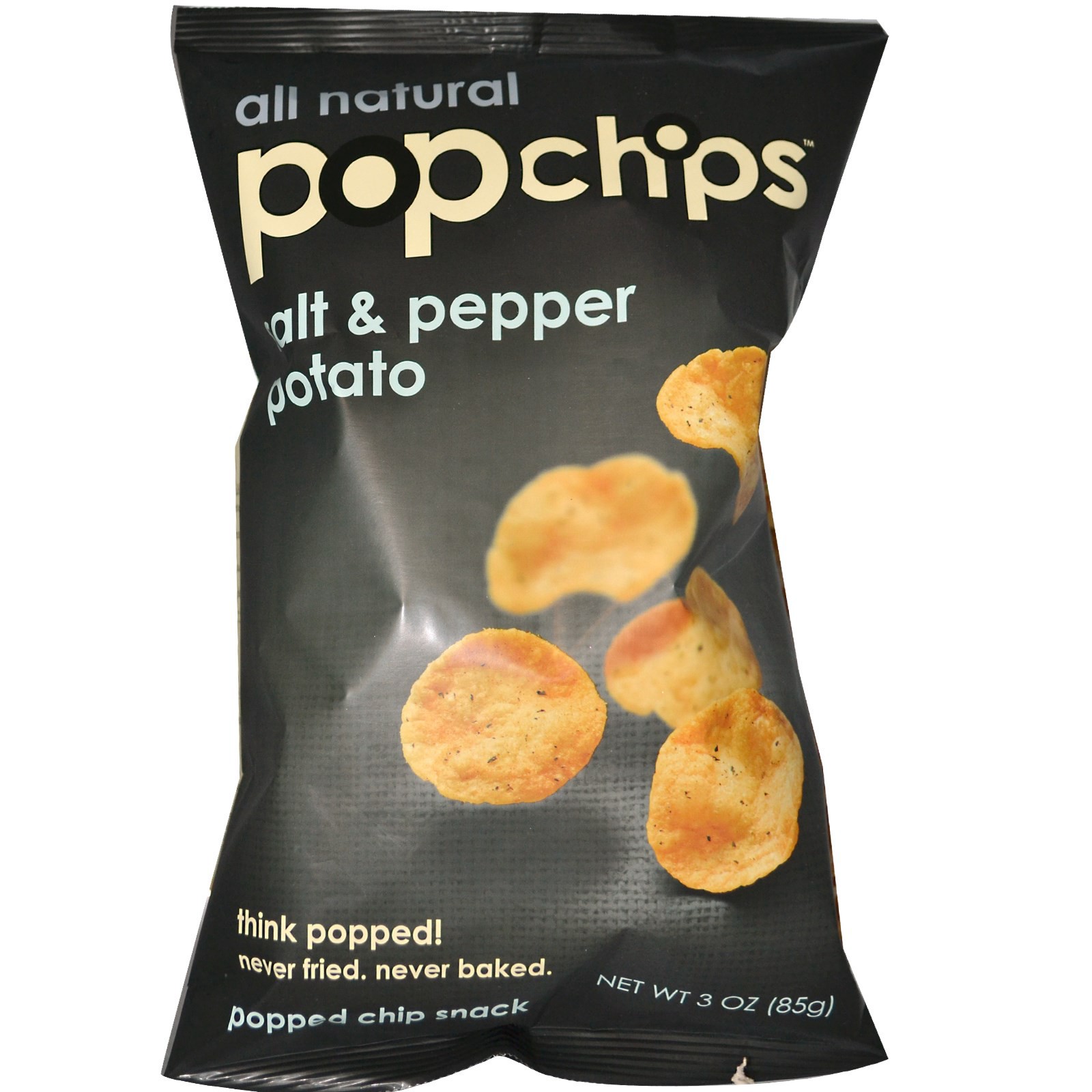 slide 1 of 6, popchips Pop Chips Salt&Pepper, 3.5 oz