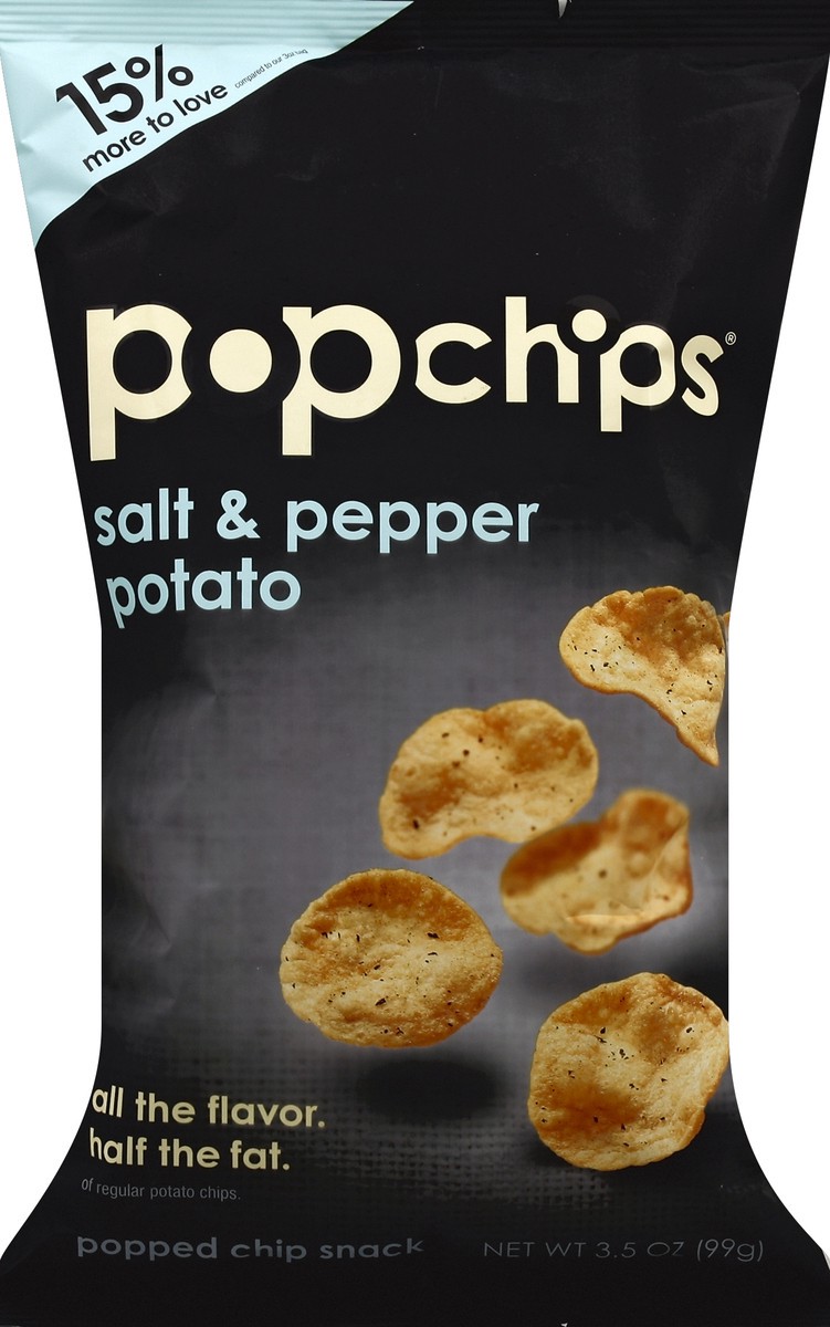 slide 5 of 6, popchips Pop Chips Salt&Pepper, 3.5 oz