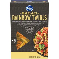 Kroger Salad Rainbow Twirls Pasta