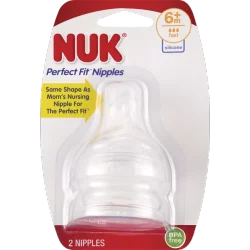NUK Nipples 2 ea