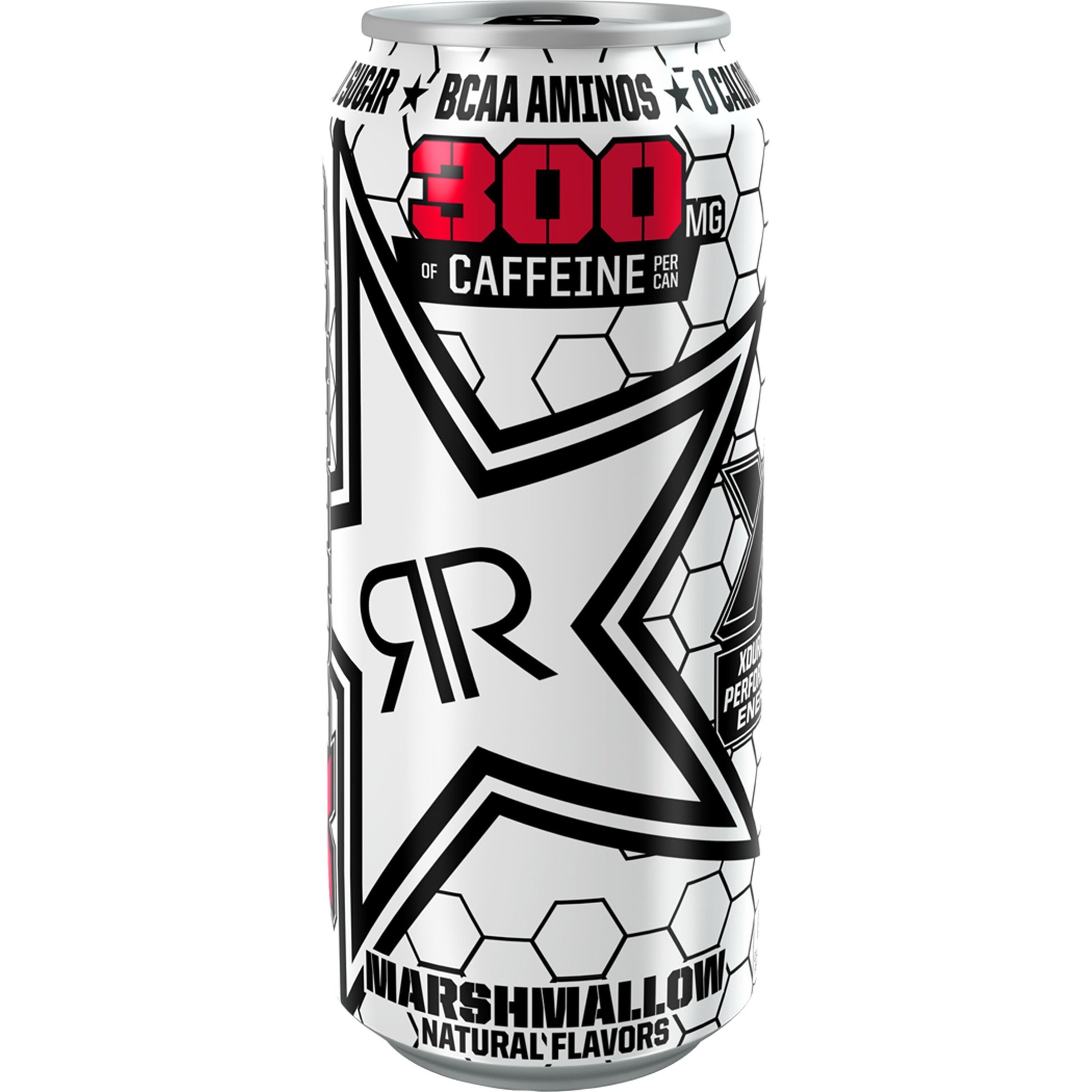 slide 1 of 1, Rockstar Adv Marshmallow, 16 oz