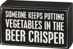 Pbk Box Sign - Beer Crisper