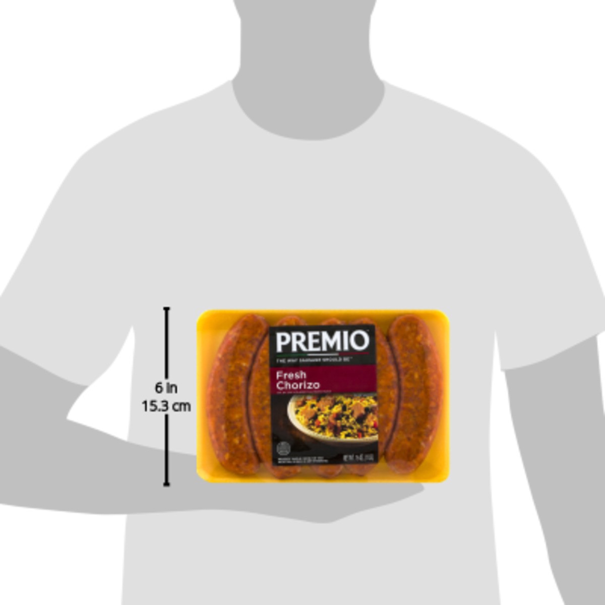 slide 3 of 9, Premio Chorizo Sausage, 16 oz