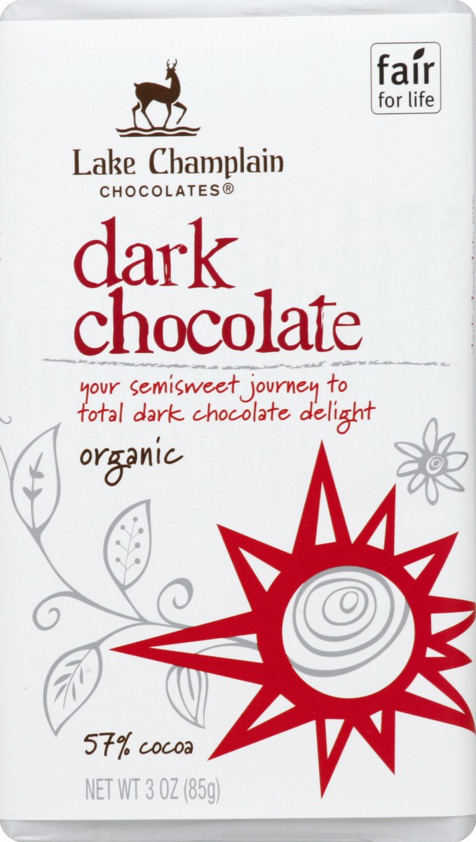 slide 1 of 6, Lake Champlain Chocolates Dark Chocolate 3 oz, 3 oz